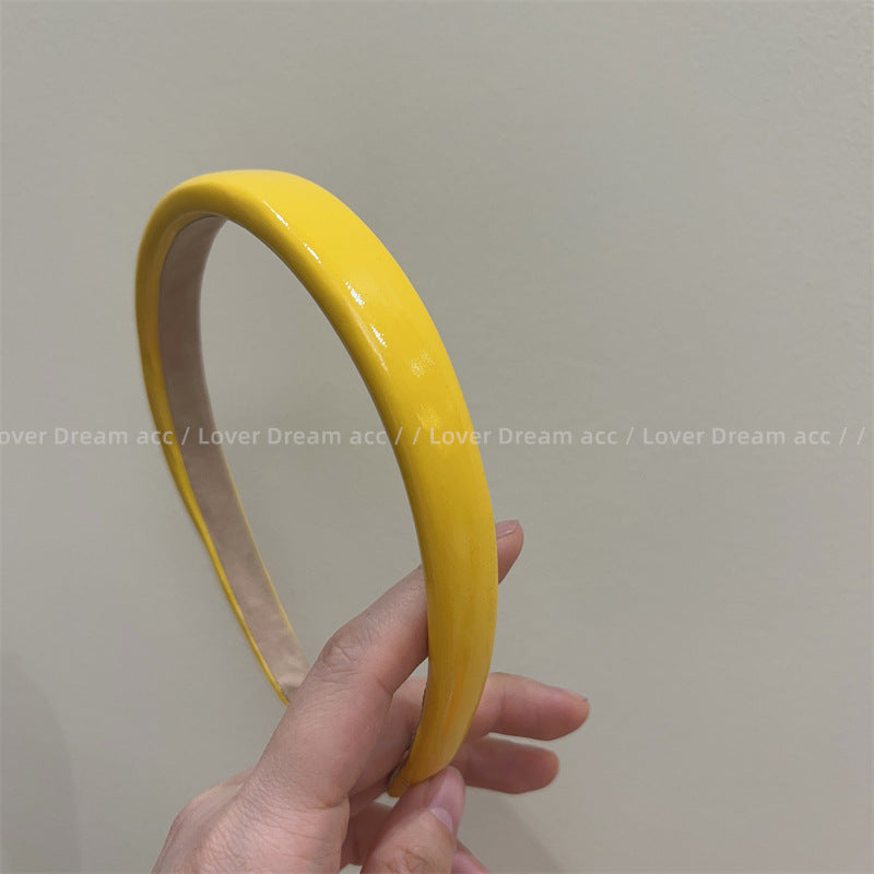 Wholesale Rainbow Candy Color Sweet and Cute Mixed Material Headband